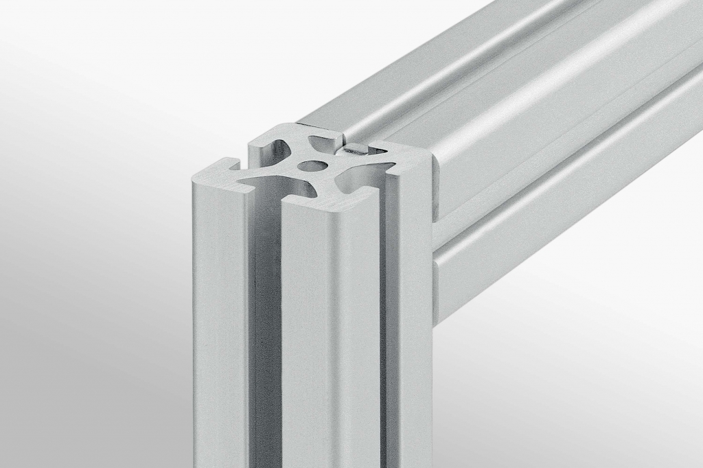 Profilé aluminium – 8 mm – 40x40 mm – 2N180 - Eco - elcom shop