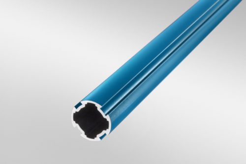 Profile Tube D30, blue similar to RAL 5017 - 0.0.643.25