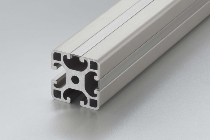 Cover Profile 8 K/Al, white aluminum, similar to RAL 9006 - 0.0.672.02