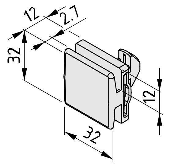 Semi-Open Fronted Box Holder 8