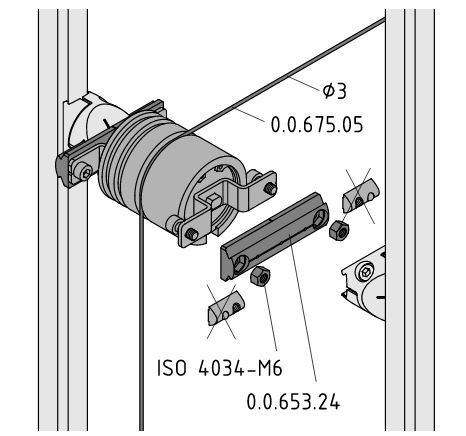 Braking Roller Set D52-95 M6 - 0.0.688.23