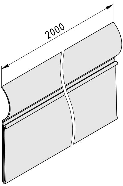 Label Holder D30 flex, transparent - 0.0.643.98