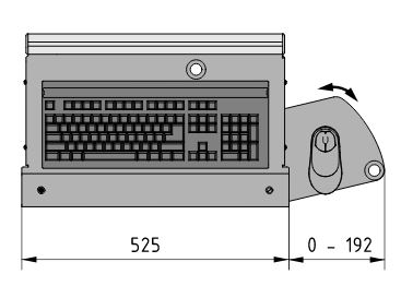 Keyboard Shelf - 0.0.620.87