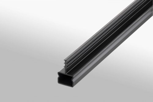 Roller Conveyor St Guide Rail z ESD, black similar to RAL 9005- 0.0.641.81