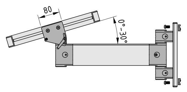 Tray Pivot Arm 8 80-370 - 0.0.663.15