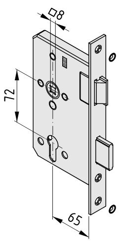 Swing-Door Lock - 0.0.693.65